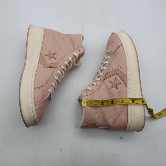 Converse Pro Leather Lift Hi Pink Men's Size 8.5 Women's 10 Casual Sneakers - Picture 6 of 9
